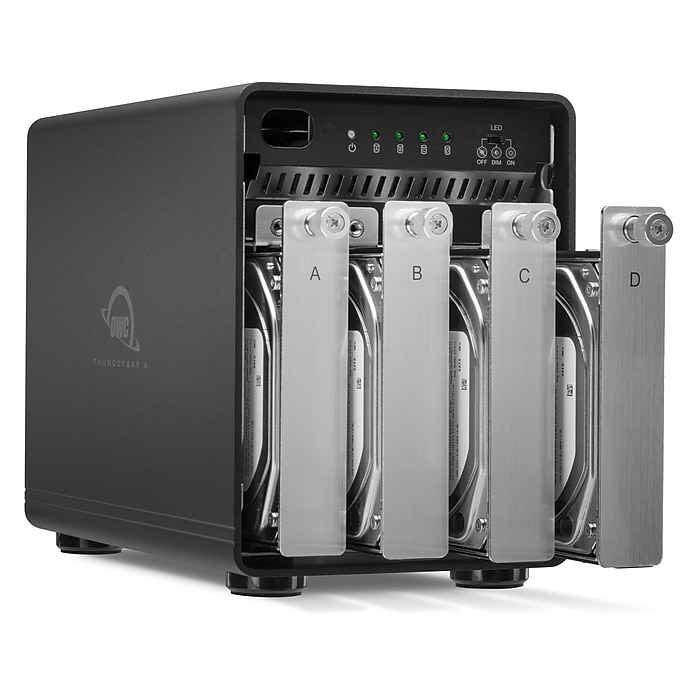 OWC ThunderBay 4 4-Bay Thunderbolt 3 RAID Hard Drive Enclosure