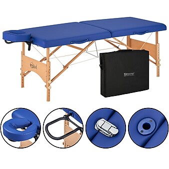 Master Massage 27" ZEN-Touch 27" Brady Lightweight Portable Massage Table, Sky Blue (54431)