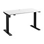 Bush Business Furniture Move 40 Series 48"W Electric Height Adjustable Standing Desk, White/Black (M4S4824WHBK)~#|#~A0FD93F7-1D3C-44FA-9F8BA551692B01C7_sc7
