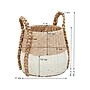 Household Essentials Terra Cattail/Paper Storage Basket, Light Beige/Cream (ML-6613)~#|#~A1007BAE-AB14-488A-AE12E7677C6E0F5C_sc7