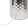 Simple Designs Whimsical Wave 23.75" LED Table Lamp, Chrome Base/White Shade (LT2124-CHR)~#|#~A1015FF8-B98C-4708-AAD79FCA0AA5310A_sc7