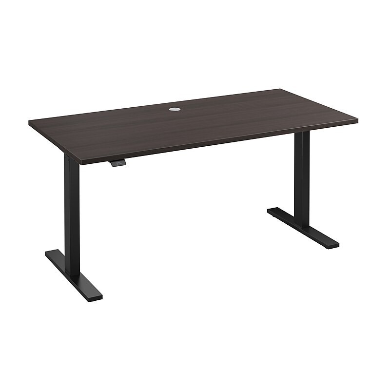 Bush Business Furniture Move 60 Series 60"W Electric Height Adjustable Standing Desk, Storm Gray (M6S6030SGBK) image 1