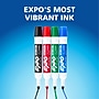 Expo Dry Erase Markers, Bullet Point, Assorted Colors, 4/Pack (82074)~#|#~A1058438-DDB1-40EF-A4034AD8235295A7_sc7