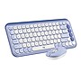 Logitech POP ICON COMBO, Bluetooth Keyboard and Mouse Combo, Comfortable Typing, Lilac & Off-white~#|#~A109AE4D-DBD5-4884-88F2F6E05D9CE10C_sc7
