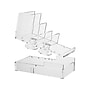 Russell+Hazel 5-Compartment Acrylic Tech Collator, Clear (49822)~#|#~A10C0FE4-BD21-47E4-AEC9B0D72FA4256E_sc7