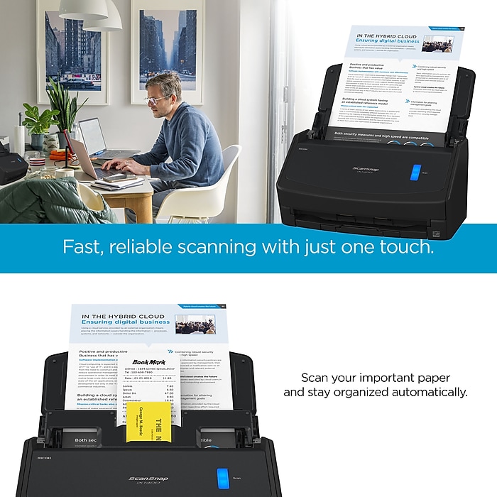 RICOH ScanSnap IX1400 PA03820-B235 Duplex Document Scanner