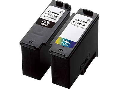 Canon PG-285 XL/CL-286 XL Black/Tri-Color High Yield Ink Cartridges, 2/Pack (6196C004) Sansujyuku sansujyuku.com