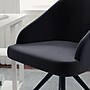 Martha Stewart Sora Velvet Swivel Task Chair, Gray/Oil Rubbed Bronze (CH222119GYBK)~#|#~A114327A-4CD5-4450-8558969CDB355796_sc7