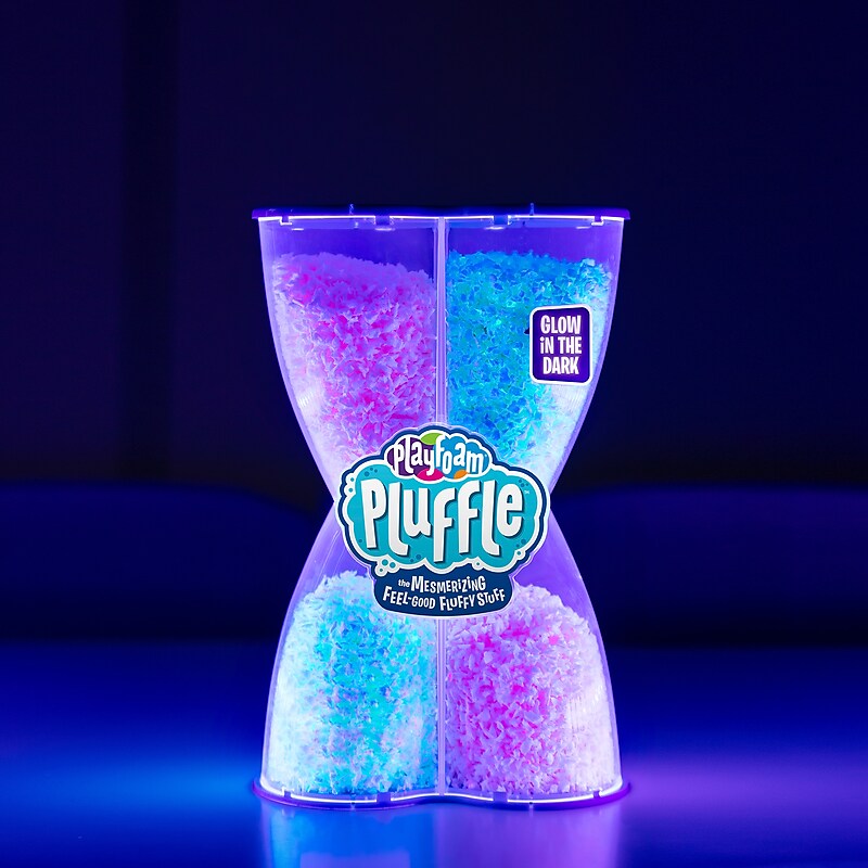 Educational Insights Playfoam Pluffle Twist, Glow-in-the-Dark (EI-1943) image 1