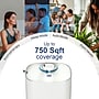 MIKO Breeze+ Evaporative Cool Mist Tabletop Humidifier, 1.5-Gallon, For Rooms 600 sq. ft., White (MAH-03W)~#|#~A11E4E00-E35F-4DF8-934C62FC54DD0747_sc7