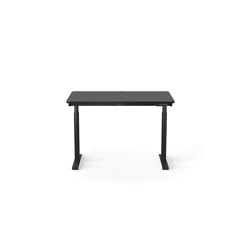 VersaDesk PowerLift 48"W Electric Rectangular Adjustable Standing Desk, Black (PLSDR4830-BB-APP ) image 1