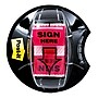 Post-it 'Sign Here' Message Flags, .94" Wide, Red, 200 Flags/Pack (680-HVSHR)~#|#~A122C0DC-5D12-41F1-BCB0B707BB3A0E56_sc7