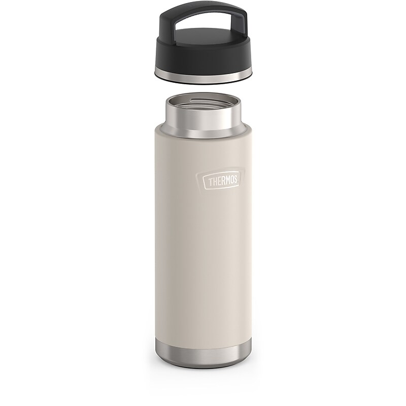 Thermos Icon Stainless Steel Vacuum Insulated Water Bottle, 24 oz., Sandstone (EAIS2002SN4) image 1