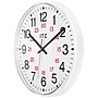 Infinity Instruments Prosaic 12" Quartz Wall Clock, Plastic Case, Battery Powered (90/1224-1WH)~#|#~A12E9AE4-3893-4C21-B6E904B52871AA34_sc7