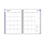 2026 Blue Sky Wisteria 5.875" x 8.625" Weekly & Monthly Personal Organizer, Plastic Cover, Assorted Colors (158087)~#|#~A1332829-C472-432E-9581834AD467EDF8_sc7