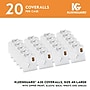 KleenGuard A20 Zipper Front Coverall With Elastic Wrists/Ankles, Breathable Particle Protection, White, 4XL, 20/Carton ~#|#~A1347861-0EBF-4F64-BDA2FF19547CFBF4_sc7
