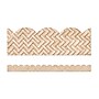 Carson Dellosa Woven Bamboo Scalloped Borders, 13 Strips (108523)~#|#~A134CB5B-05F8-4038-AE87F28AA99E8198_sc7