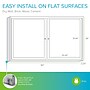 Ghent Cork Enclosed Bulletin Board, Aluminum Frame, 3'H x 5'W (PA23660K)~#|#~A137AF08-B501-454B-992D635271300C2A_sc7