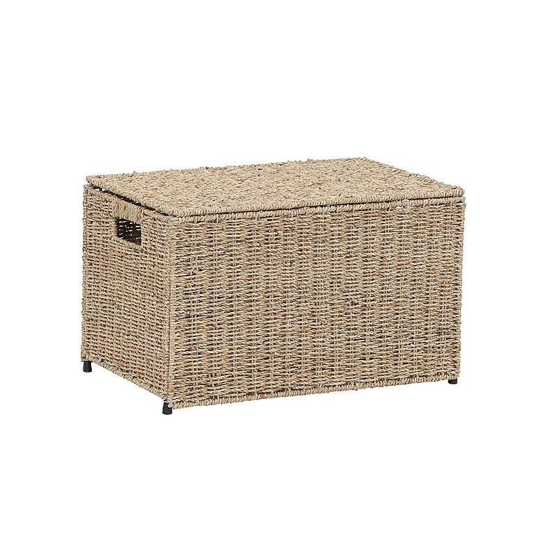 Household Essentials 48 Quart Sturge Chest, Wicker, Natural (ML-5660) image 1