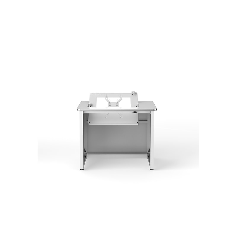 VersaDesk Enclosed Revolution 36"W Computer Desk, White (RSD3630-WW) image 1