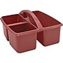 Teacher Created Resources Plastic Storage Caddy, 9" x 9.25" x 5.25", Deep Rose, 6/Bundle (TCR20954-6)~#|#~A13A4077-112B-4CE4-A393FA193E43A1F6_sc7