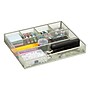 Staples 6-Compartment Metal Mesh Drawer Organizer, Sage Green (ST63846)~#|#~A1403BDF-B259-443B-A933E7455ADA33CF_sc7