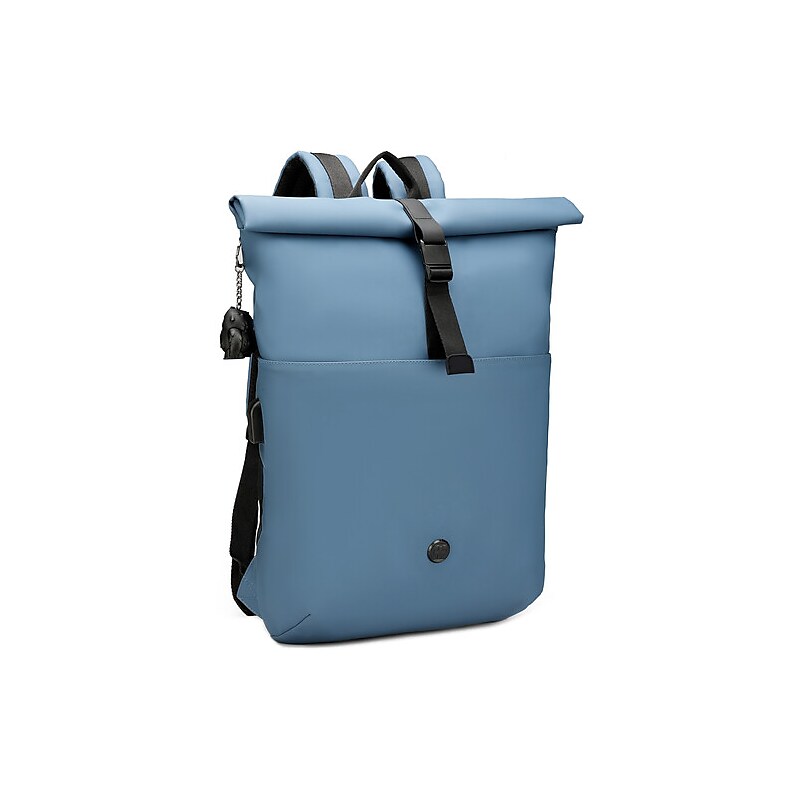 SwissDigital LAMONE Rolltop Laptop Compatible Backpack, Medium, Dark Blue (SD1681-16) image 1