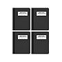 Better Office Composition Notebooks, 7.5" x 9.75", Graph Ruled, 80 Sheets, Black, 4/Pack (25604-4PK)~#|#~A15036FC-8327-42E4-8F562293894551F3_sc7