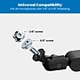 Mount-It! Premium Low-Profile Microphone Boom Arm for 3/8" & 5/8" Mic Mounts, Holds up to 4.4 lbs., Matte Black (MI-7612)~#|#~A15152D1-40A3-4AE8-B32B6042DB1D4F56_sc7