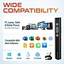 Delton Purely LP21 2.4GHz Wireless Presentation Remote with Laser Pointer, Black (DLP21)~#|#~A157206A-0D27-4800-BC0534FFA7FA070D_sc7
