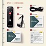 Dictopro X200 Voice Activated Digital Recorder, 16GB, Black (X200)~#|#~A160D3C3-BDFC-41BD-BAE52E6112197537_sc7