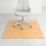 Anji Mountain Standard Bamboo Carpet & Hard Floor Chair Mat, 48" x 72", Natural (AMB24001)~#|#~A166511E-24B2-47CD-B138A715C82CF16D_sc7