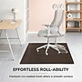 Anji Mountain Standard Bamboo Carpet & Hard Floor Chair Mat with Lip, 48" x 72", Java (AMB24085)~#|#~A16755D8-D23A-4AAB-8162F27AB4584354_sc7
