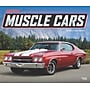 2025 BrownTrout American Muscle Cars 7" x 12" Monthly Deluxe Wall Calendar (9781975479398) Staples