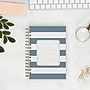Planning Calendar DD Rugby Stripe Navy Frosted PP 5x8 RY26 Daily/Mthly Safety Wirebound -~#|#~A173882E-0B41-48C4-BCAFBFE6D6FDDBDF_sc7
