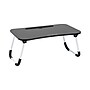 Mind Reader 13.75" x 23.5" MDF/Metal Lap Desk/Laptop Stand With Folding Legs, Black (LBSTUDY-BLK)~#|#~A174218D-D38D-49CC-9E897E33A1F13F07_sc7