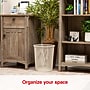 Staples Metal Mesh Trash Can, 4.4 Gallon, Warm White (ST63857)~#|#~A1769185-19AD-4B05-B3372DB2545A8189_sc7