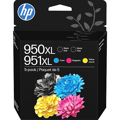 HP 950XL/951XL Black/Cyan/Magenta/Yellow High Yield Ink Cartridge