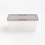Iris 17 Quart Snap Top Plastic Snap Closure Storage Bin, Clear, 8/Pack (500156)~#|#~A17D6217-CB82-4BFC-985F66E313294303_sc7