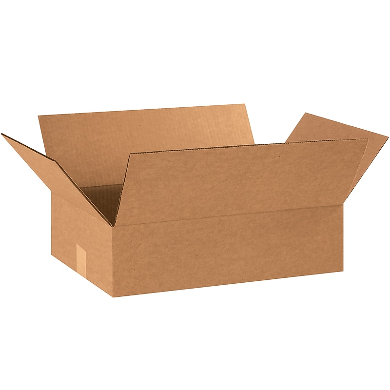 18" x 13" x 5" Shipping Boxes, 32 ECT, 25/Bundle (18135) image 1