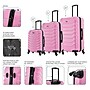 InUSA Endurance 3-Piece Hardside Spinner Luggage Set, TSA Checkpoint Friendly, Pink (IUENDSML-PNK)~#|#~A1831B6B-5A5C-41D6-BA21E03331AB0092_sc7