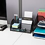 Mind Reader 7-Compartment Metal Desk Organizer File and Accessory Storage, Black (JOEORG-BLK)~#|#~A188FFFB-DC7A-472C-9695BAFEE282E2C1_sc7
