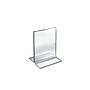 Azar Sign Holder, 5" x 6", Vertical, Clear Acrylic, 10/Pack (152724)~#|#~A18B70CA-A406-49F6-98825FD335F986CB_sc7