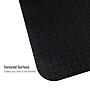 Mind Reader Hard Floor Chair Mat with Lip, 36" x 48'',Set of 2, Black (2OFFCMAT-BLK)~#|#~A1914721-C901-495D-BAE20DADBF5DFD45_sc7