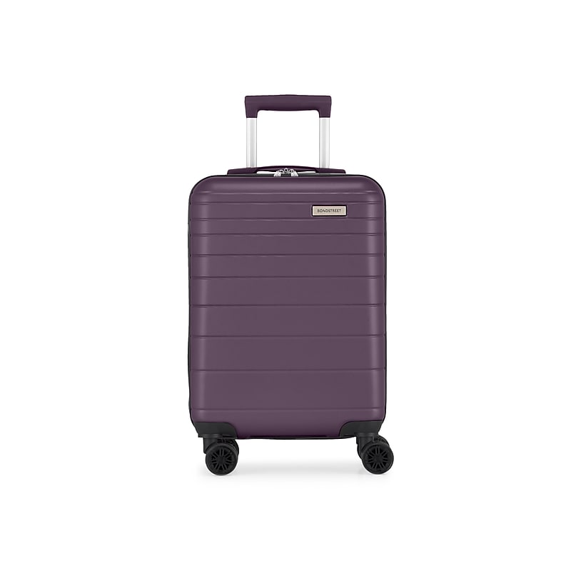 Bond Street Panoramic 21.5" Hardside Carry-On Suitcase, 8-Wheeled Spinner, TSA Checkpoint Friendly, Assorted Colors (HLG7520BS) image 1