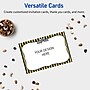 Avery Rectangle Matte Blank Card, White, 20/Pack (19479370939)~#|#~A192968C-3643-40C7-9F030FBFDC5D5416_sc7