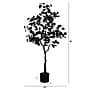 Nearly Natural Artificial Halloween Black Eucalyptus Tree, 4' (T5149)~#|#~A194A651-8DFF-4B5C-8F49E8F49CD8F14D_sc7