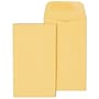 Staples Kraft #3 Coin Envelope, 2 1/2 x 4 1/4, Brown, 500/Box (ST19847-CC)~#|#~A1961A98-23C4-4B16-877A86BF95524CD5_sc7