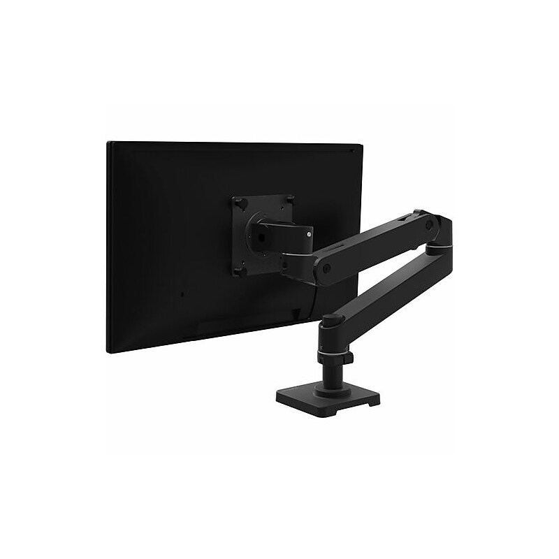 Ergotron LX Pro Adjustable Desk Monitor Arm, Up to 34" Monitor, Black (45-682-292) image 1