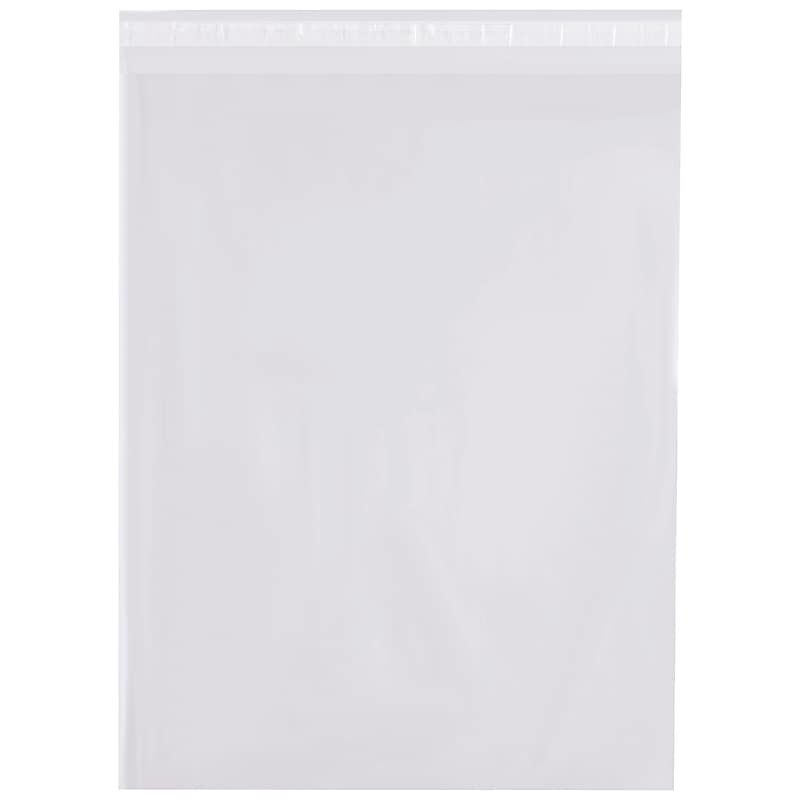 12" x 15" Reclosable Poly Bags, 1.5 Mil, Clear, 1000/Pack (PRR121515) image 1